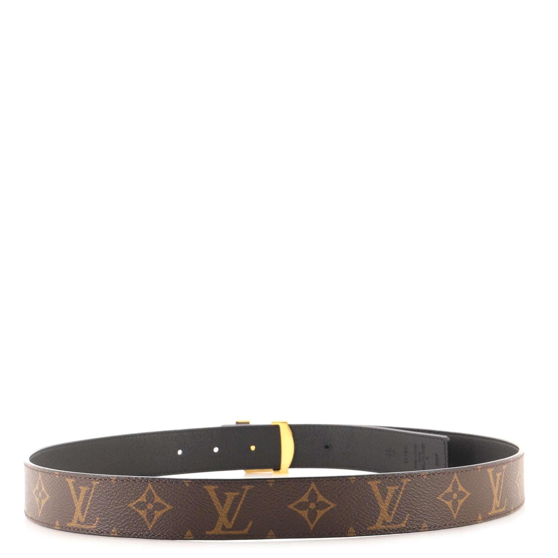 LV Initiales Belt Monogram Canvas Medium 90