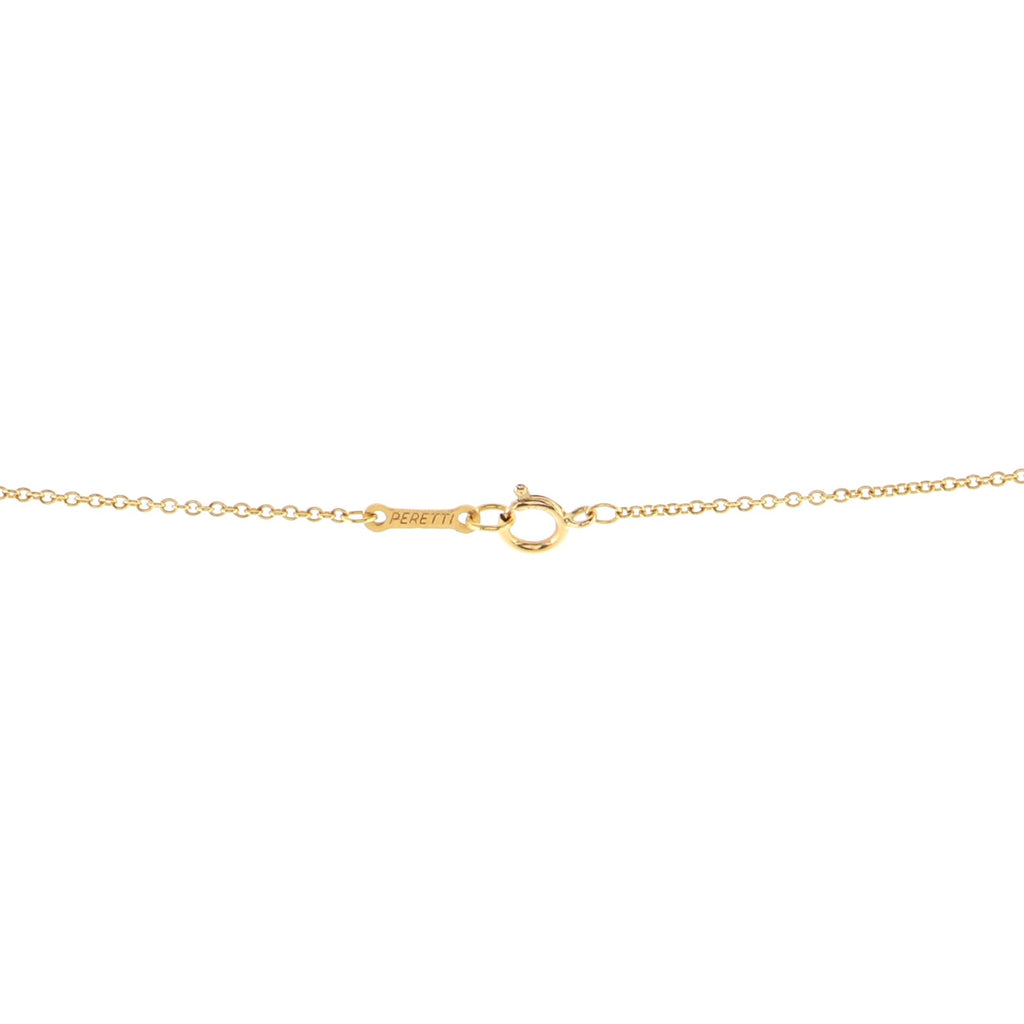 Infinity Pendant Necklace 18K Yellow Gold