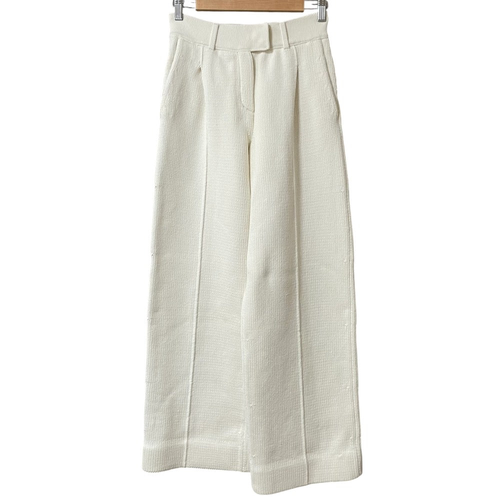 Fendi FZR722 AF4R Knit Wide-Leg Pants