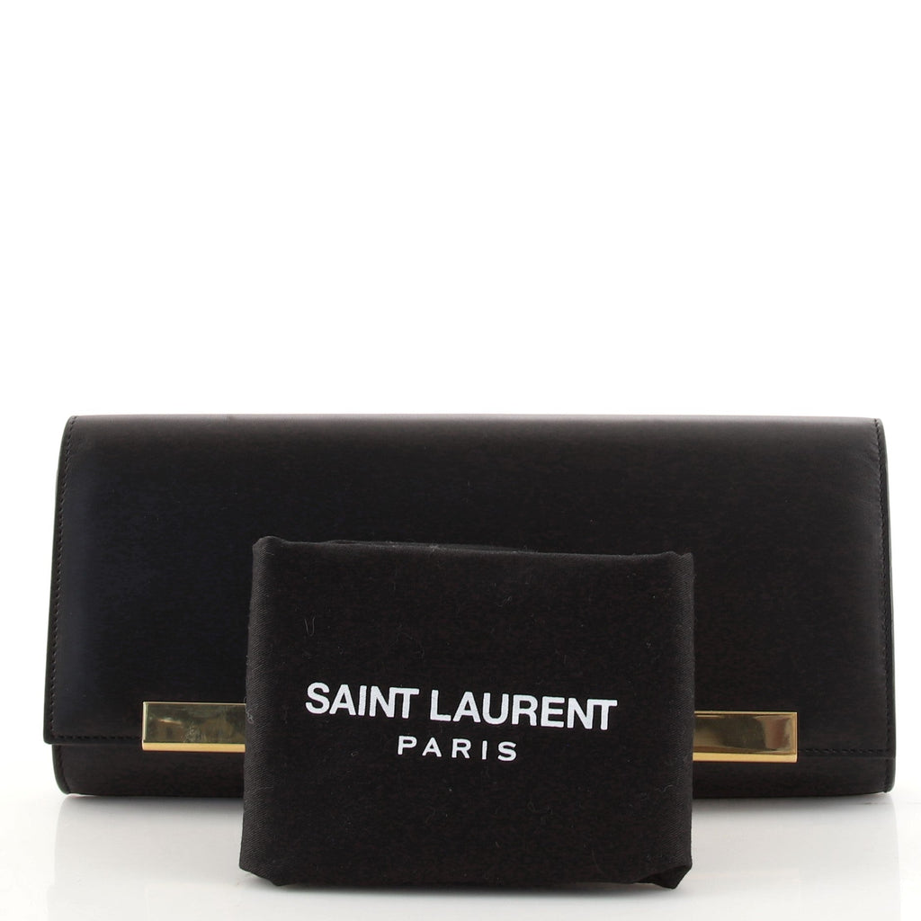 Lutetia Flap Clutch Leather