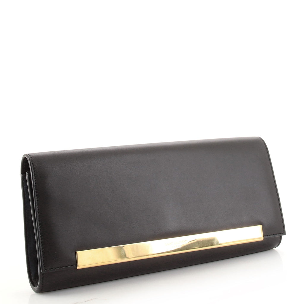 Lutetia Flap Clutch Leather