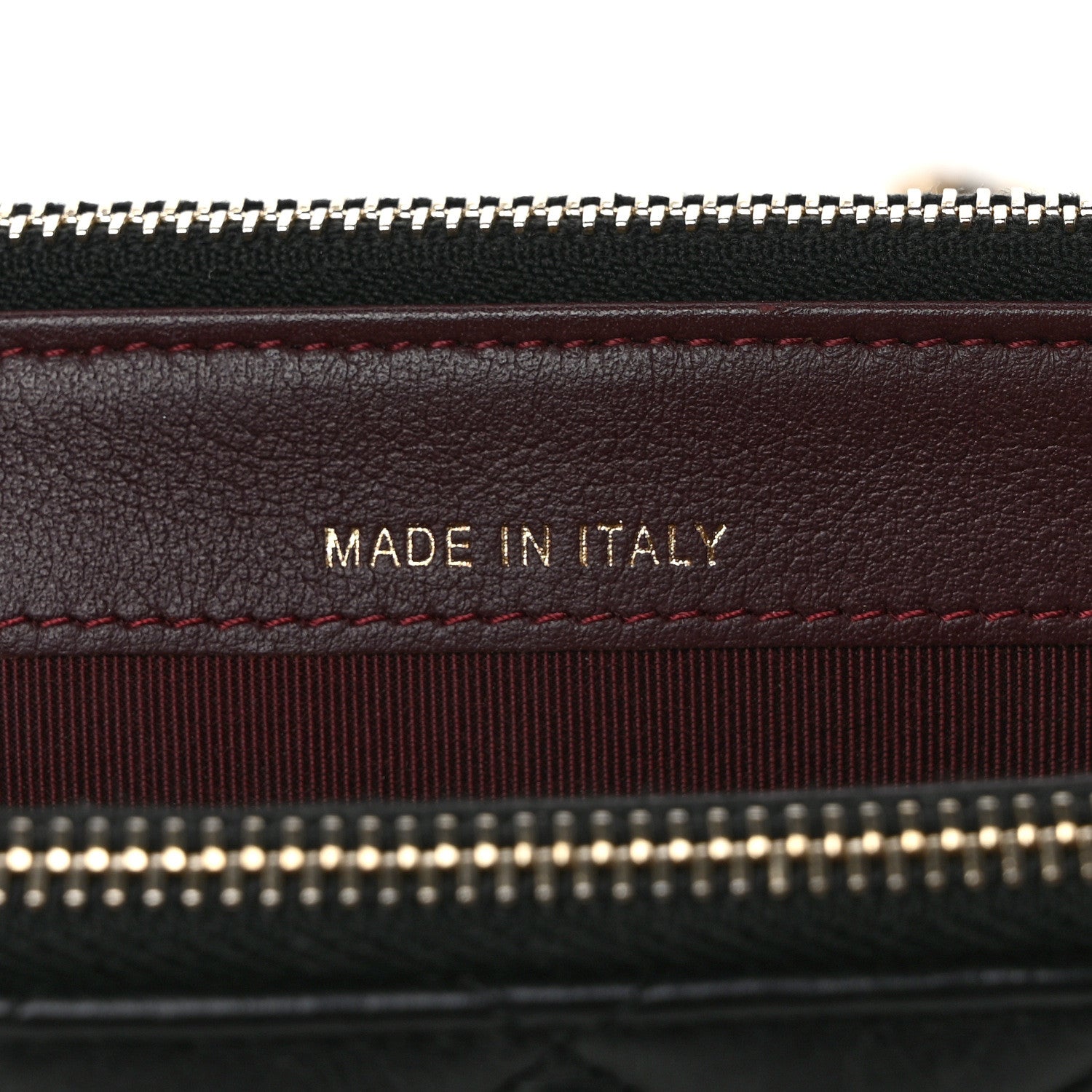 Aged Calfskin Lucky Charms 2.55 Reissue Small Clutch With Chain Black