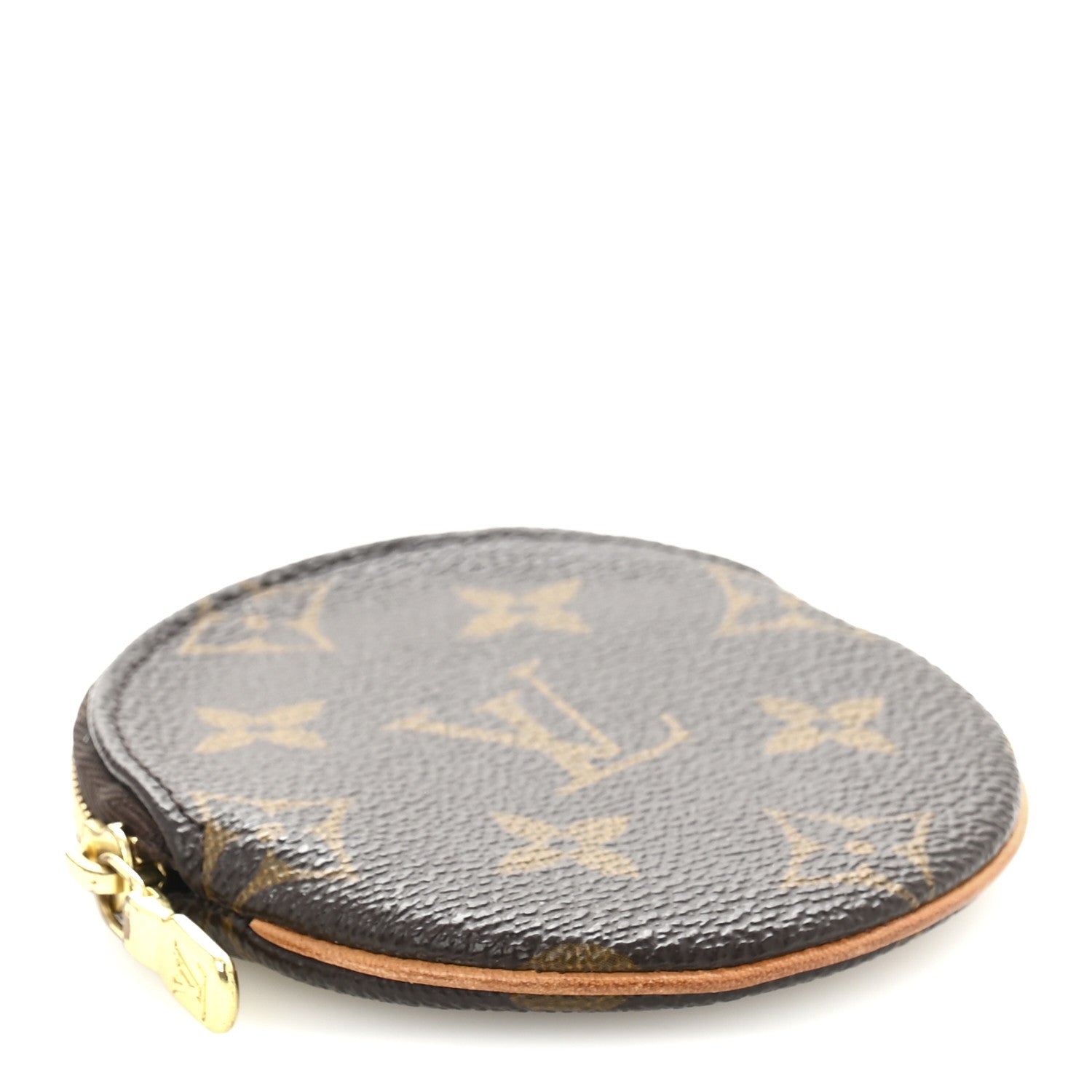 Monogram Round Coin Purse