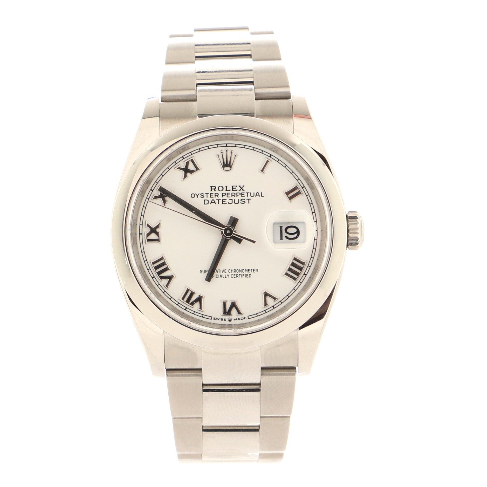Oyster Perpetual Datejust Automatic Watch Stainless Steel 36