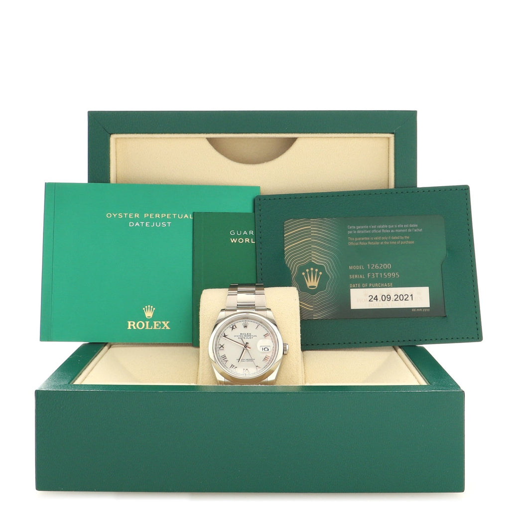 Oyster Perpetual Datejust Automatic Watch Stainless Steel 36