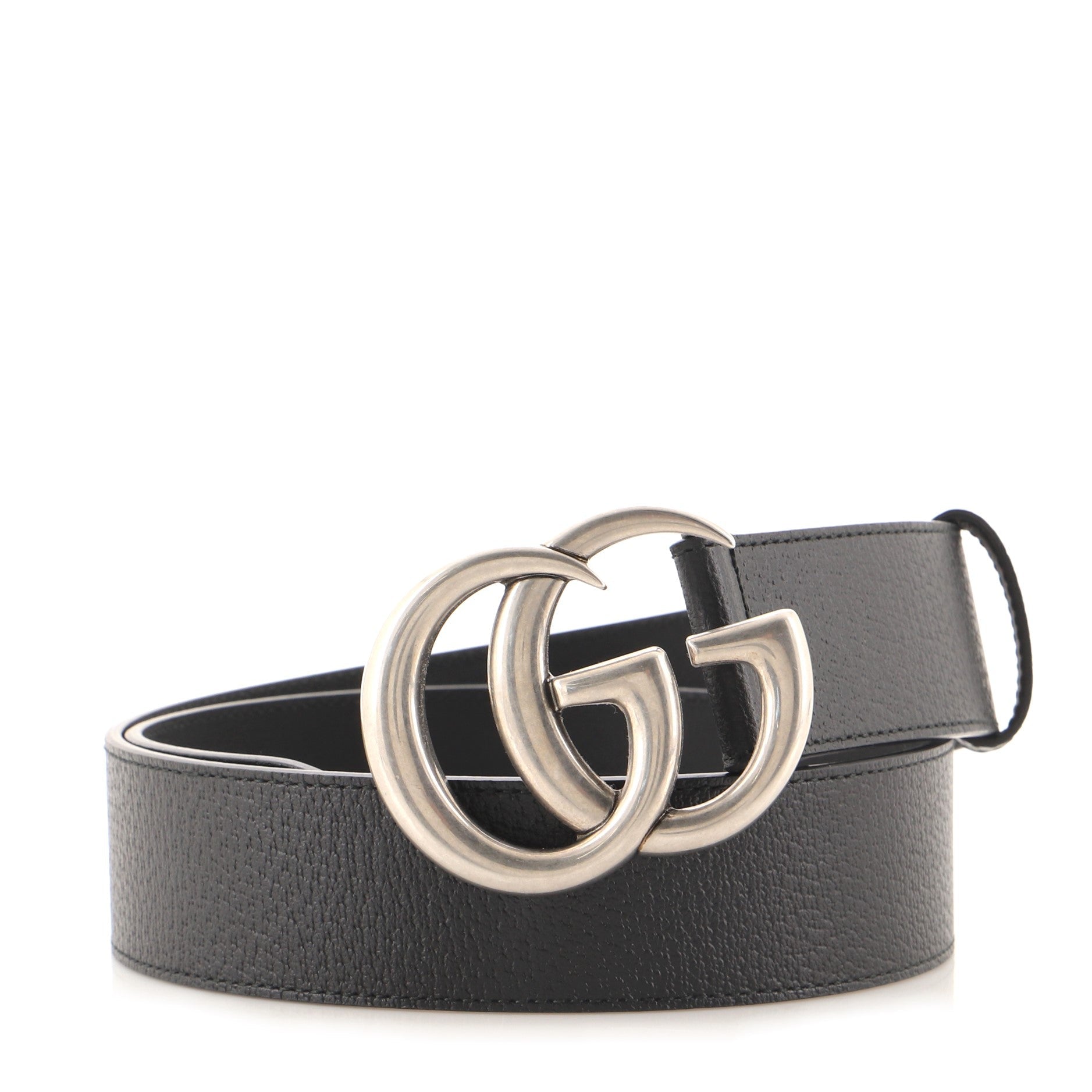 GG Marmont Belt Leather Wide 80
