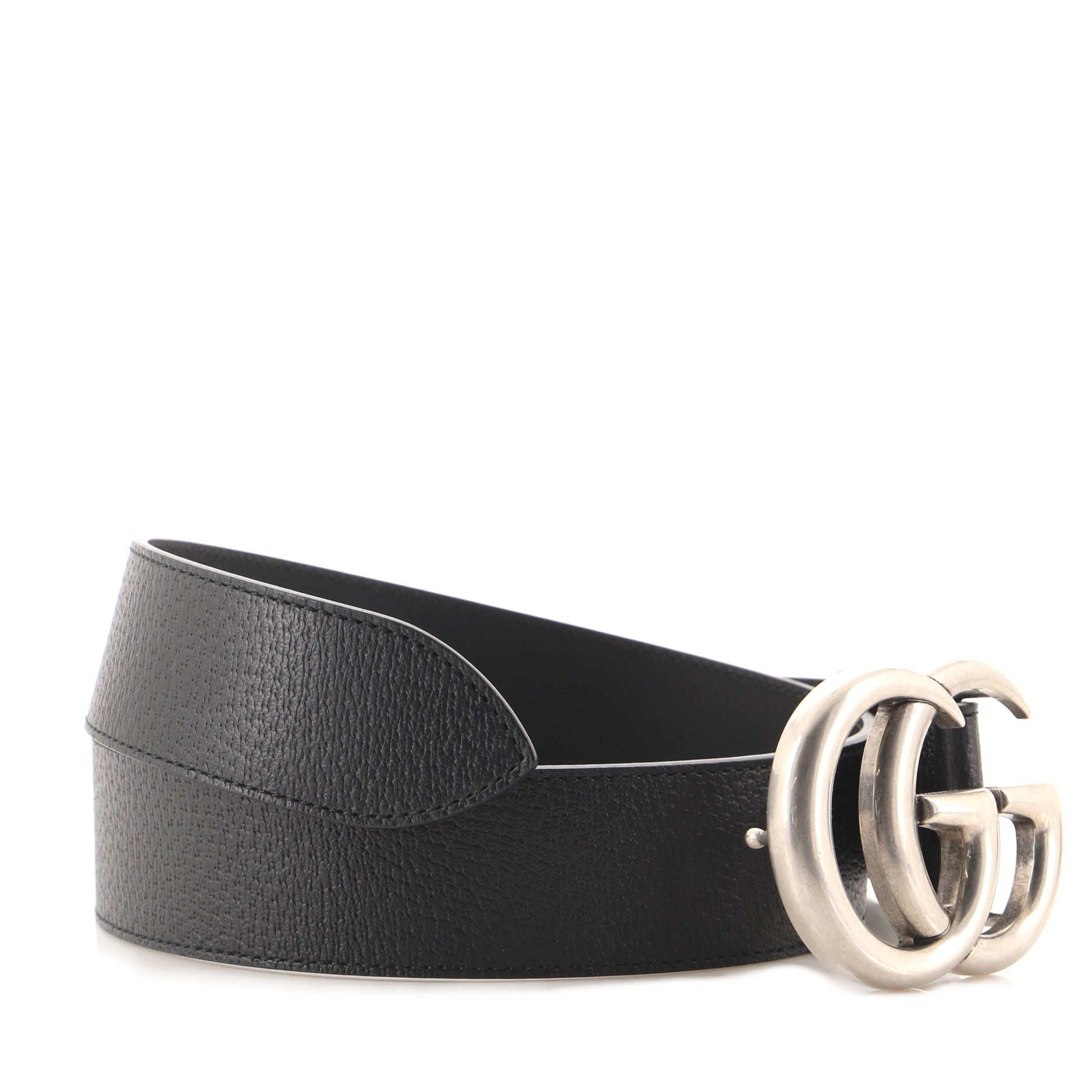 GG Marmont Belt Leather Wide 80