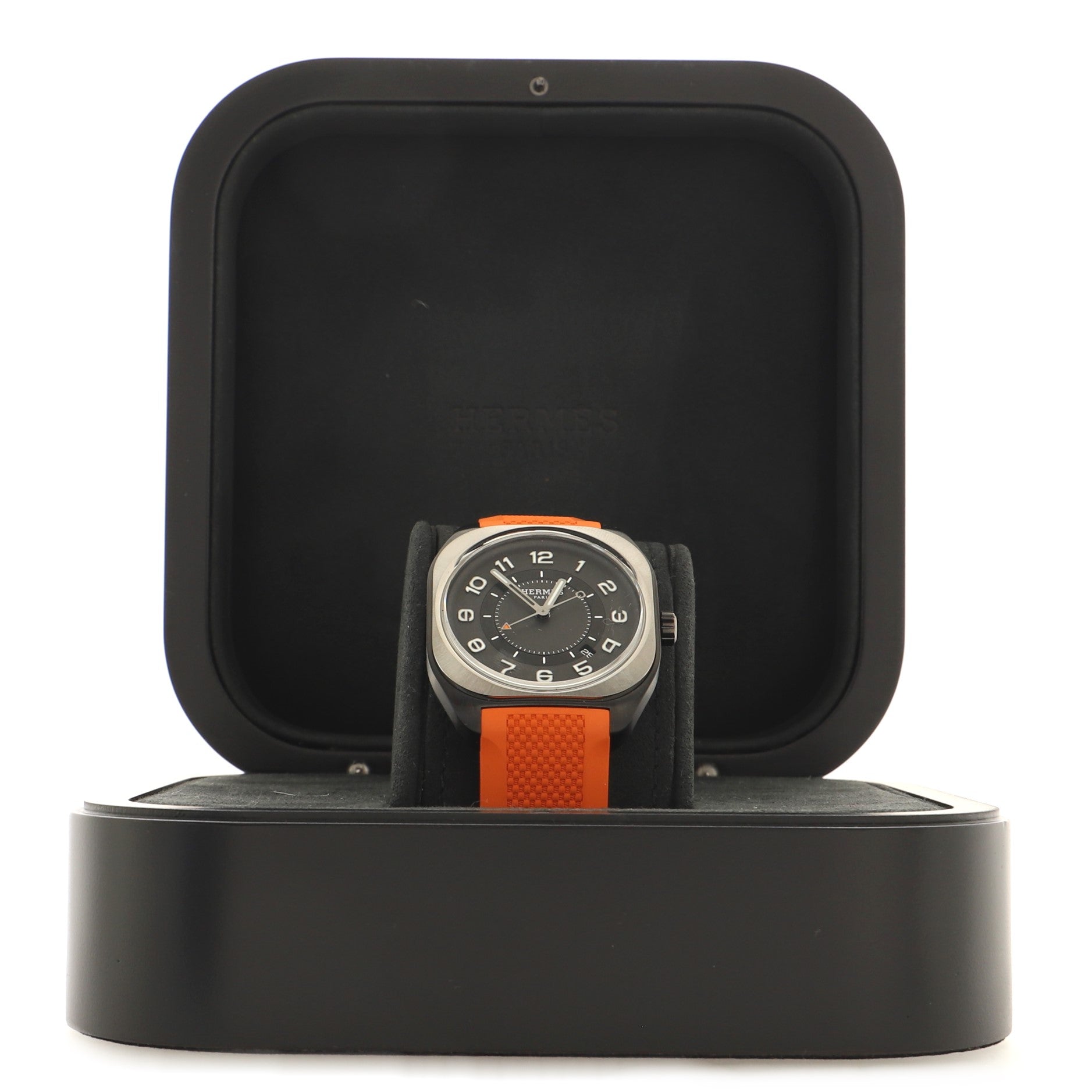 H08 Automatic Watch DLC Titanium and Rubber 39
