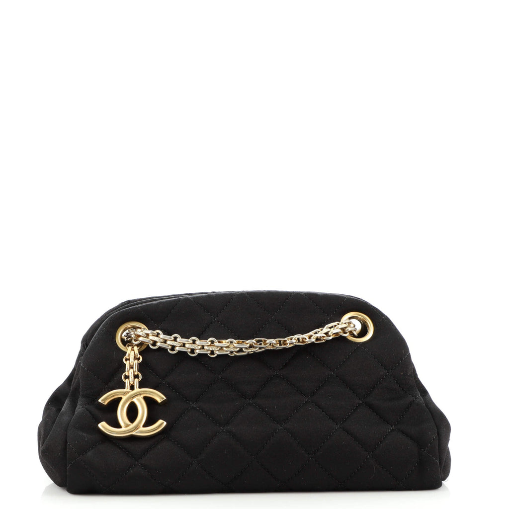 Just Mademoiselle Bag Quilted Satin Mini