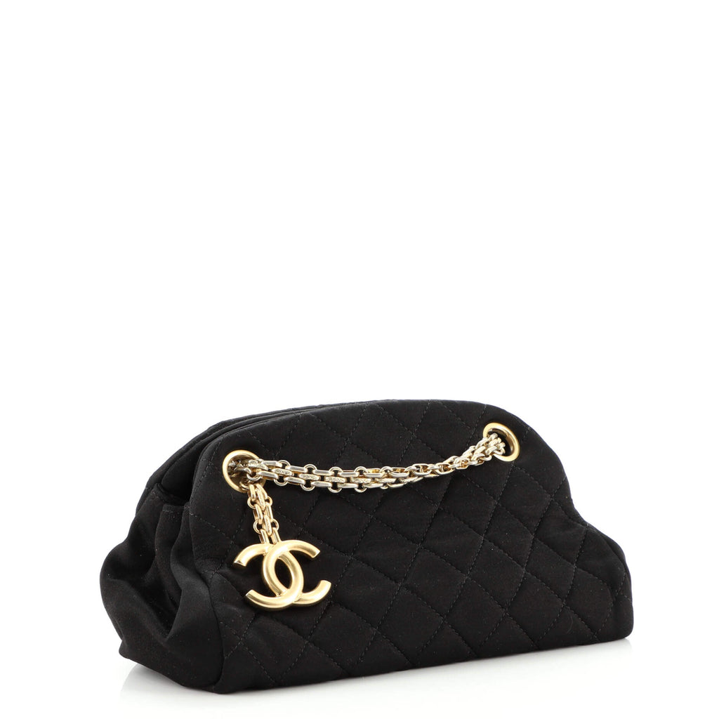 Just Mademoiselle Bag Quilted Satin Mini