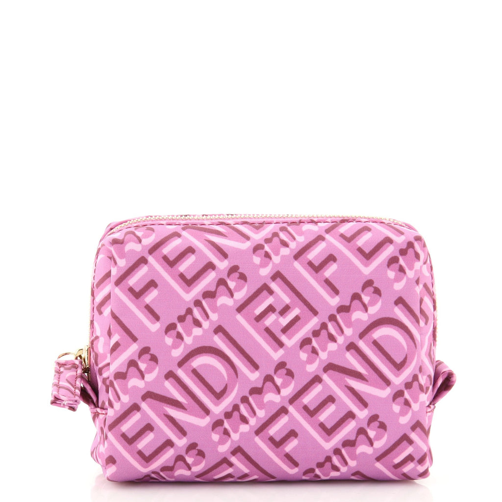 x Skims Beauty Pouch Printed Nylon Mini