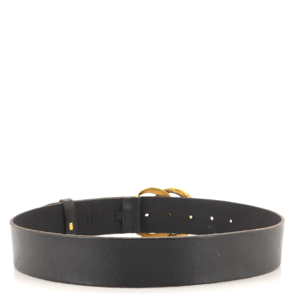 Snake Marmont Belt Leather Wide 80