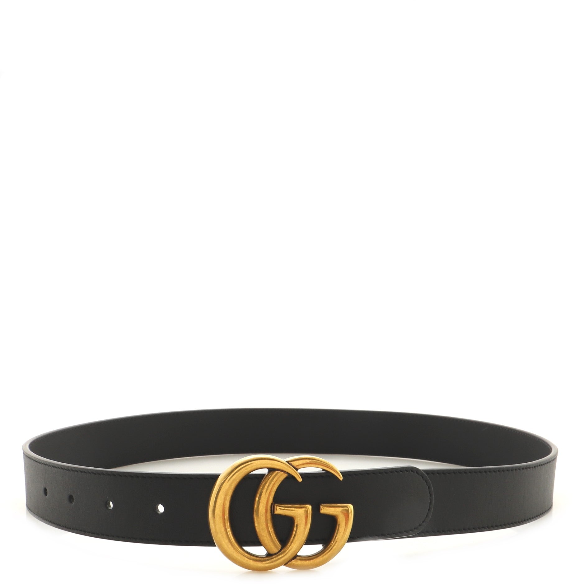 GG Marmont Belt Leather Medium 80