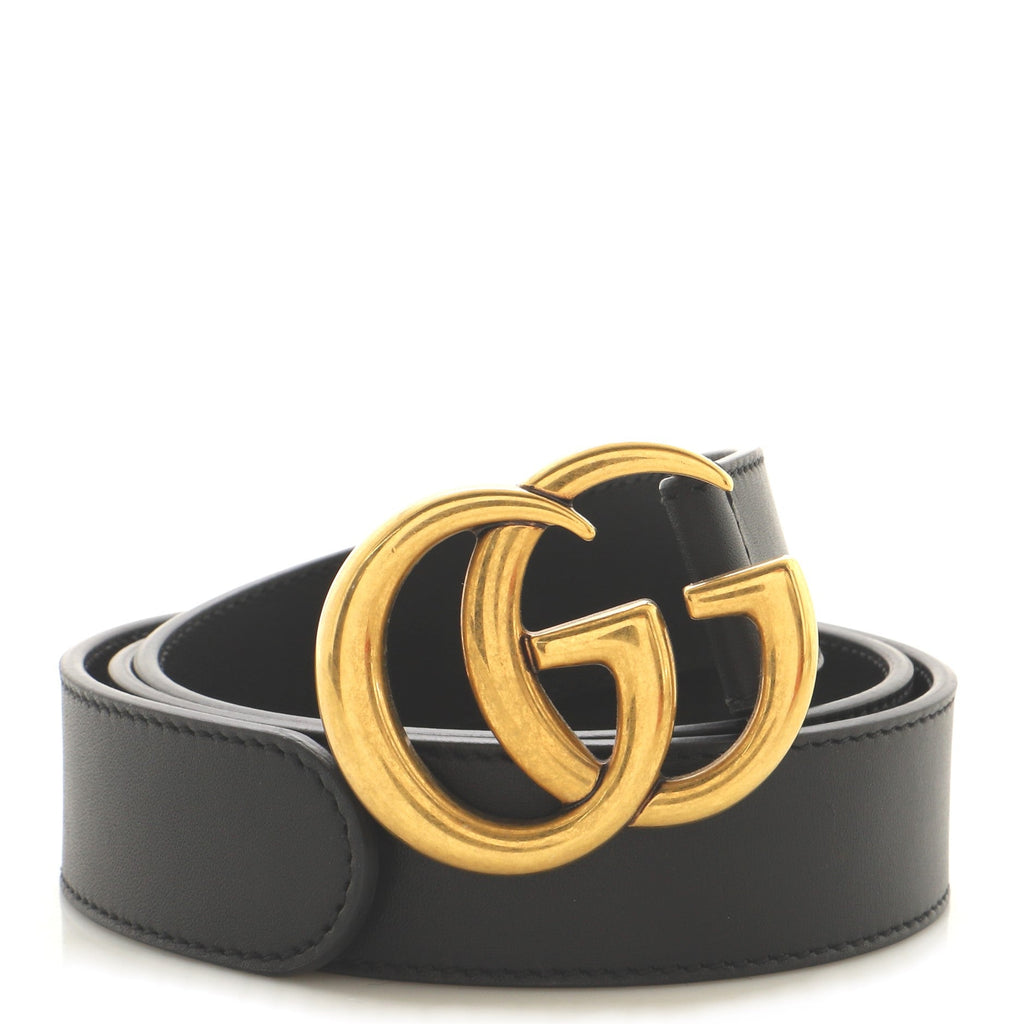 GG Marmont Belt Leather Medium 80