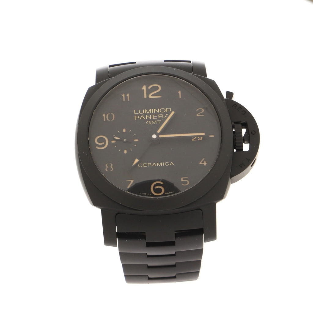 Luminor 1950 3 Days GMT Tuttonero Automatic Watch Ceramic 44