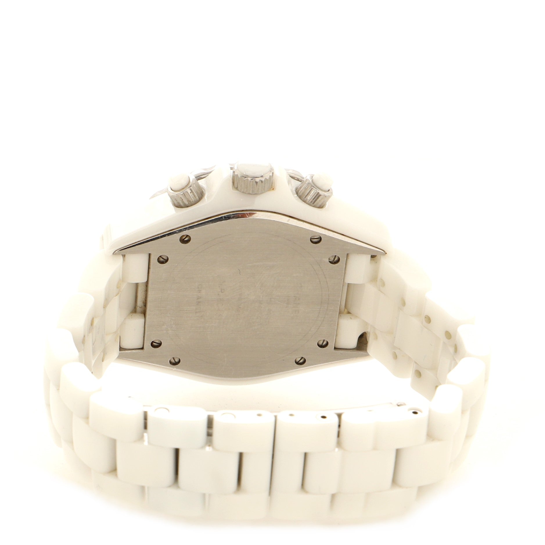 J12 Chronograph Automatic Watch Ceramic and Stainless Steel with Diamond Bezel 41