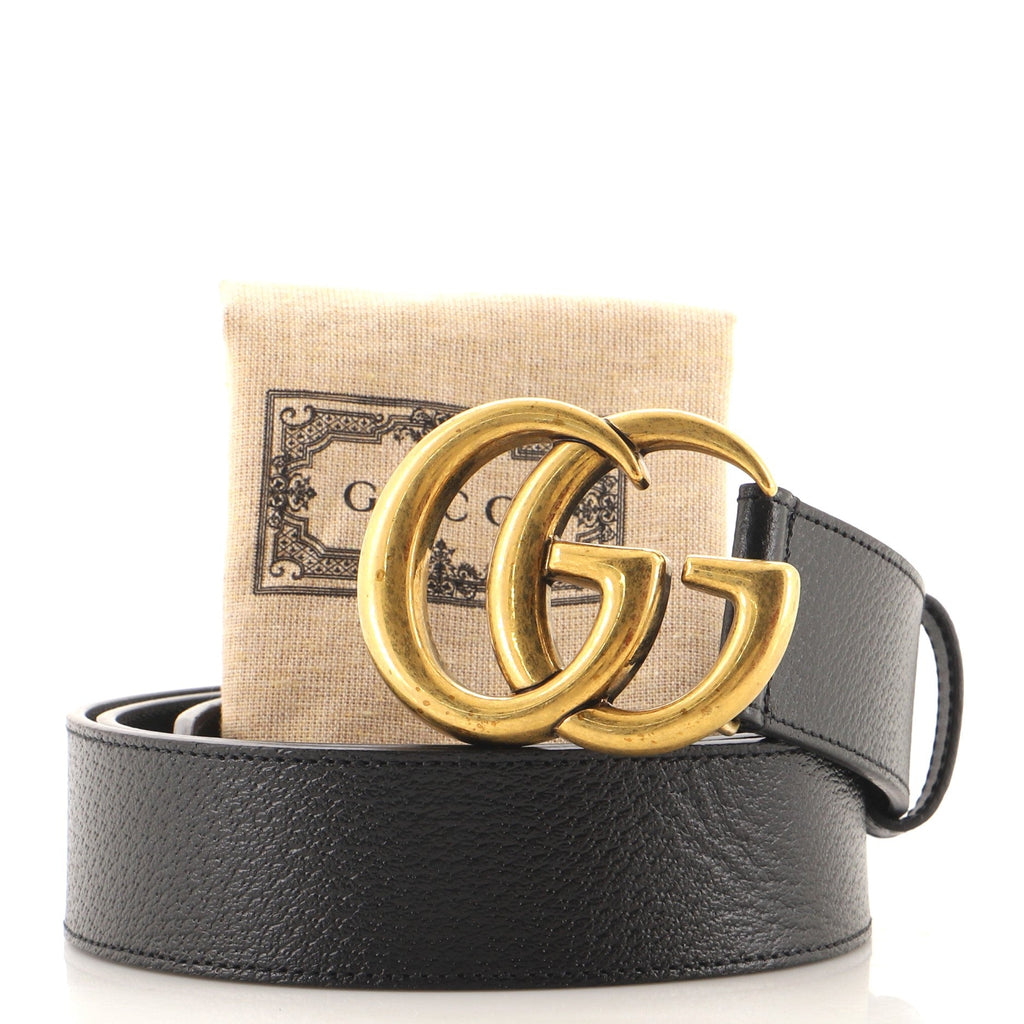 GG Marmont Belt Leather Wide 105
