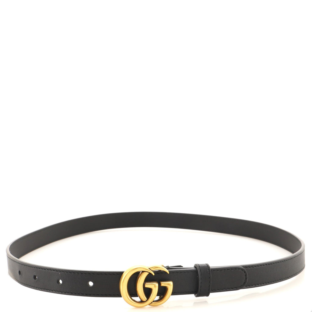GG Marmont Belt Leather Thin 85