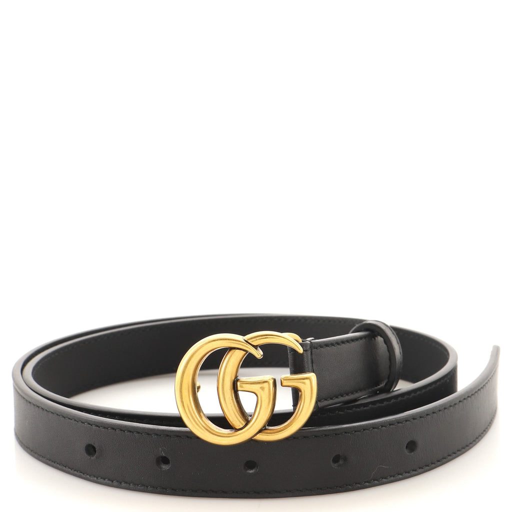 GG Marmont Belt Leather Thin 85