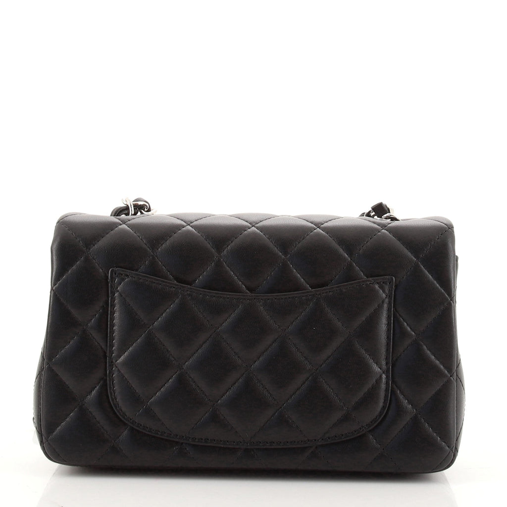 Classic Single Flap Bag Quilted Lambskin Mini