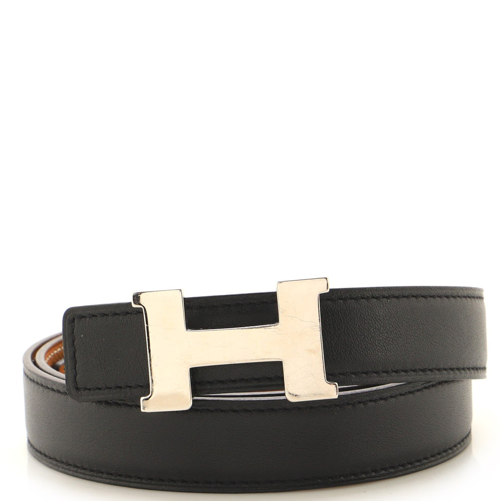Constance Reversible Belt Leather Thin 85
