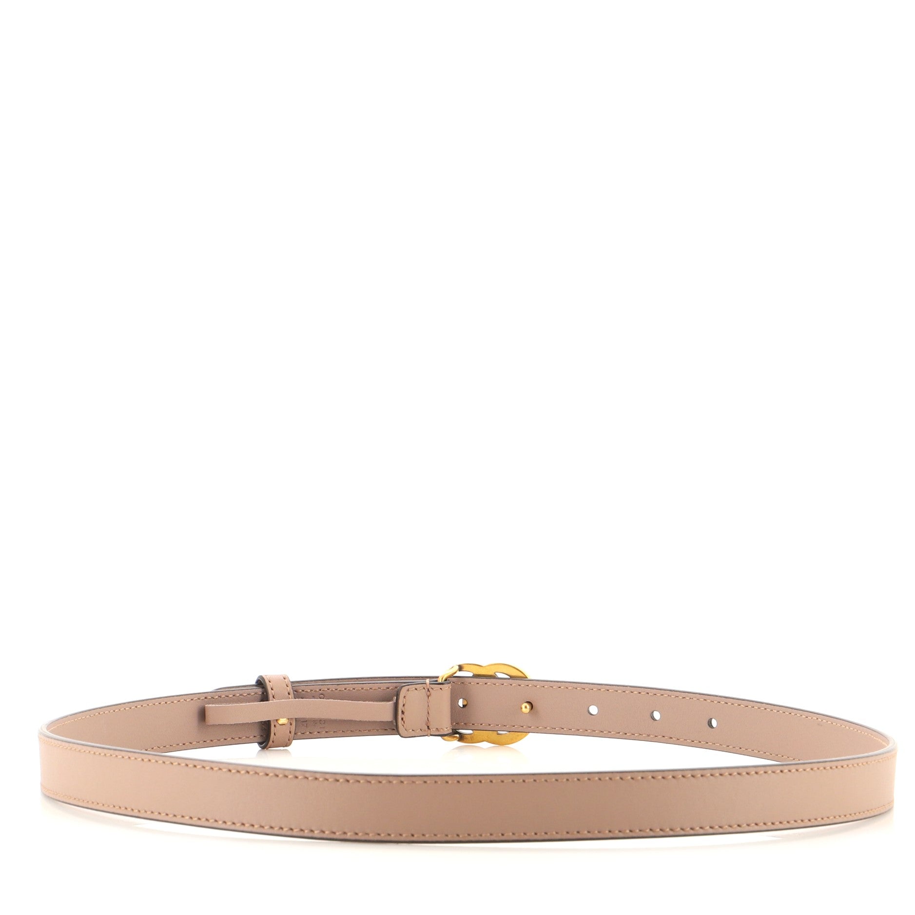GG Marmont Belt Leather Thin 80