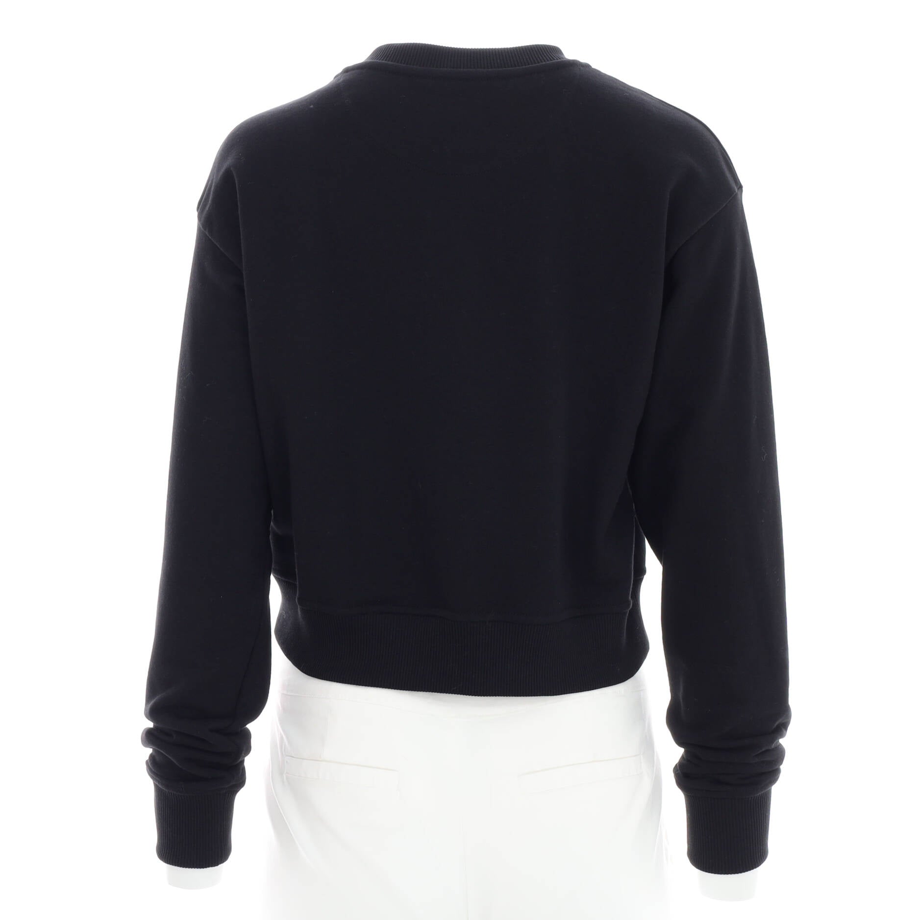 Women's Cropped Logo Sweater Cotton