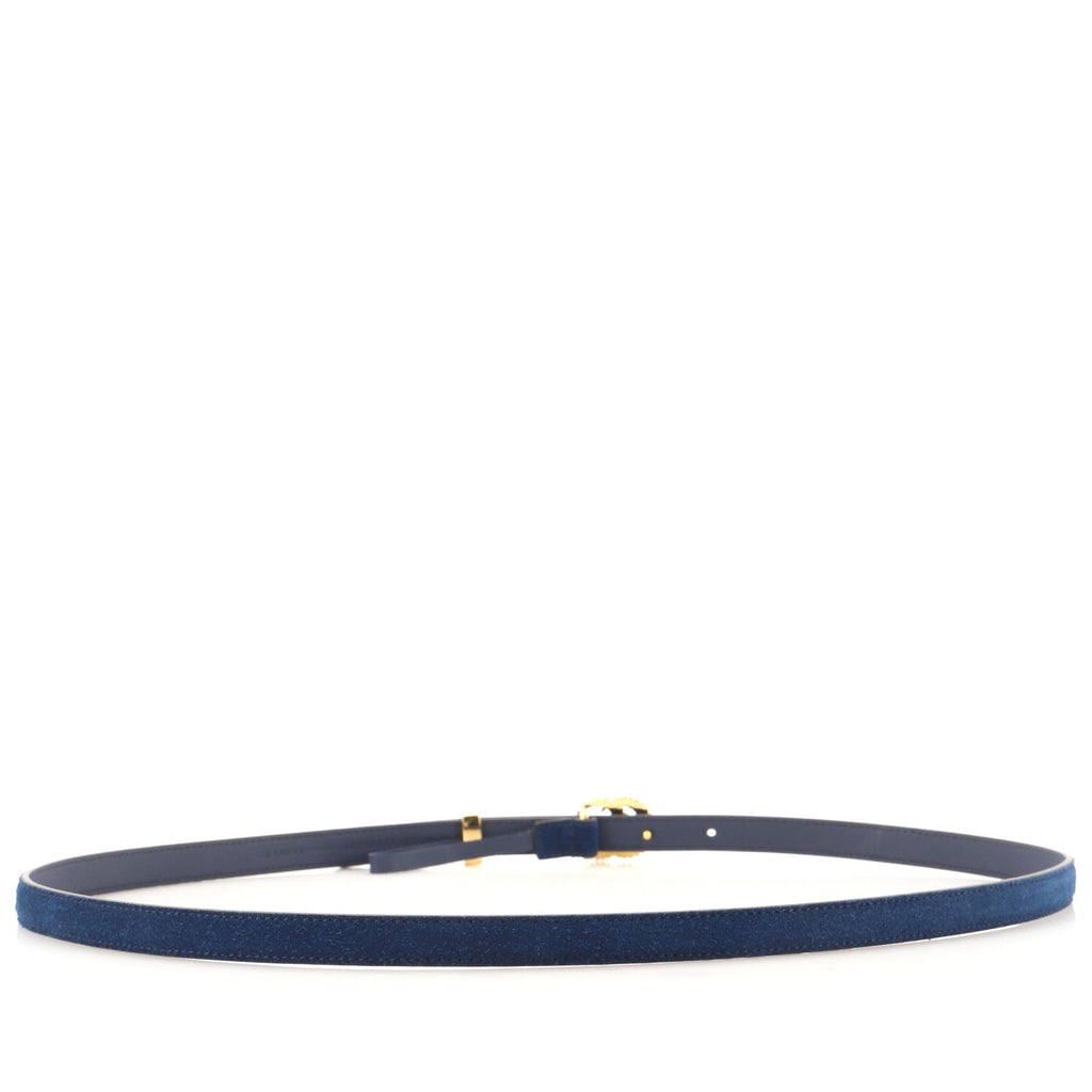 GG Torchon Belt Suede Thin 100