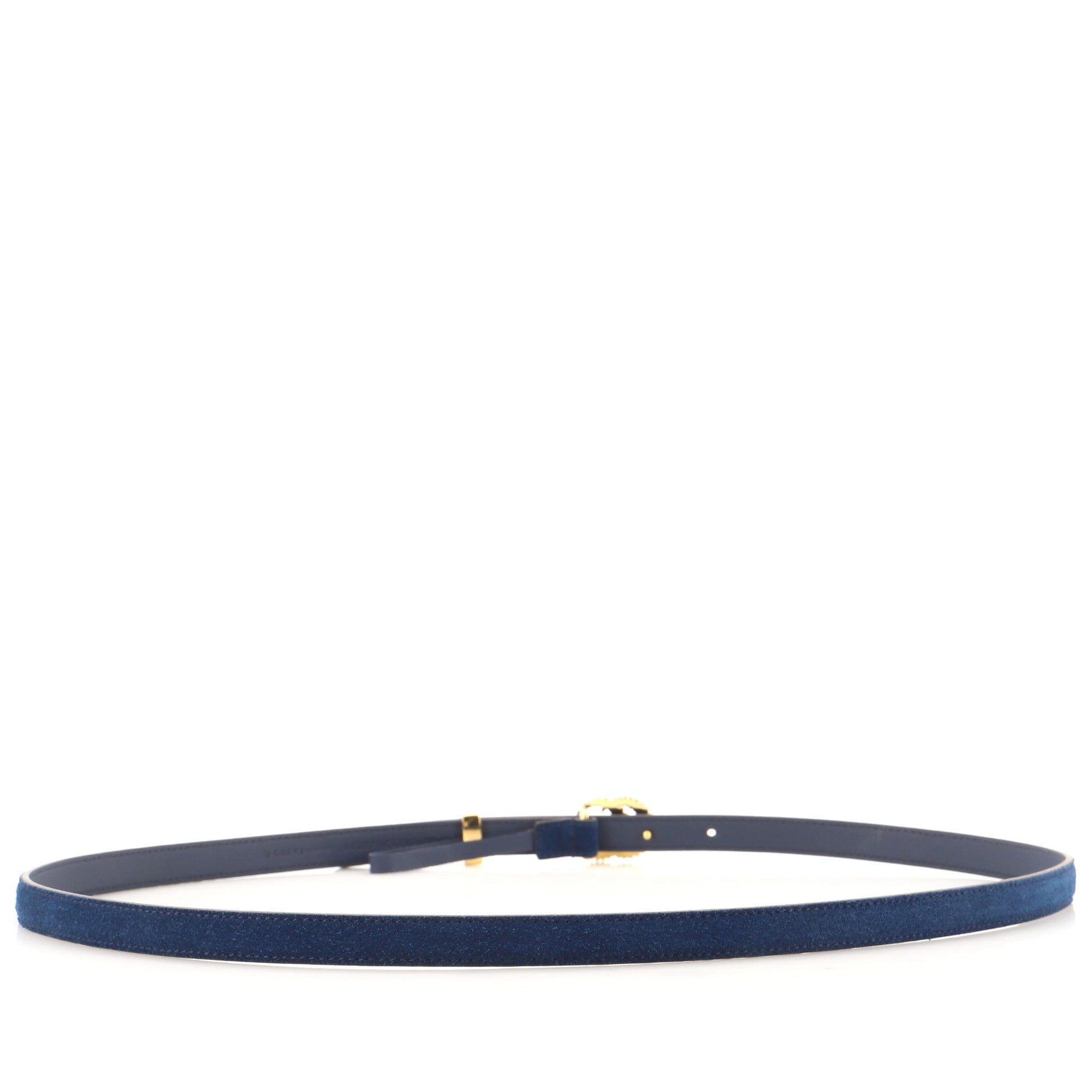 GG Torchon Belt Suede Thin 100