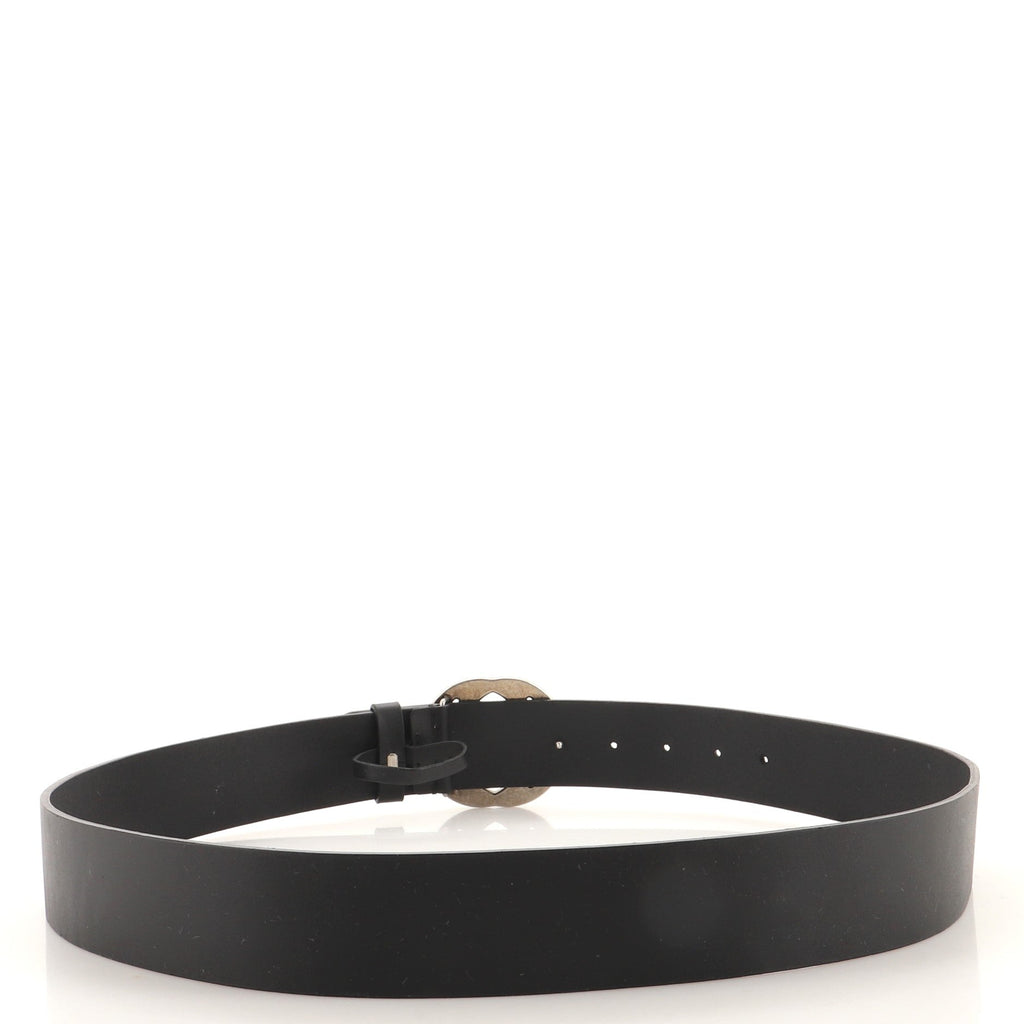 Studded Interlocking G Belt Leather Wide 95