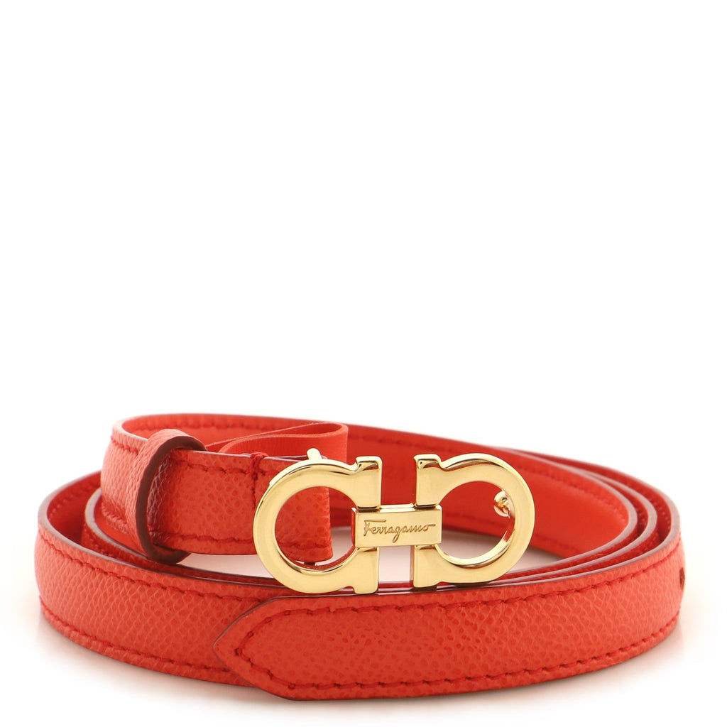 Gancini Belt Leather Thin 85