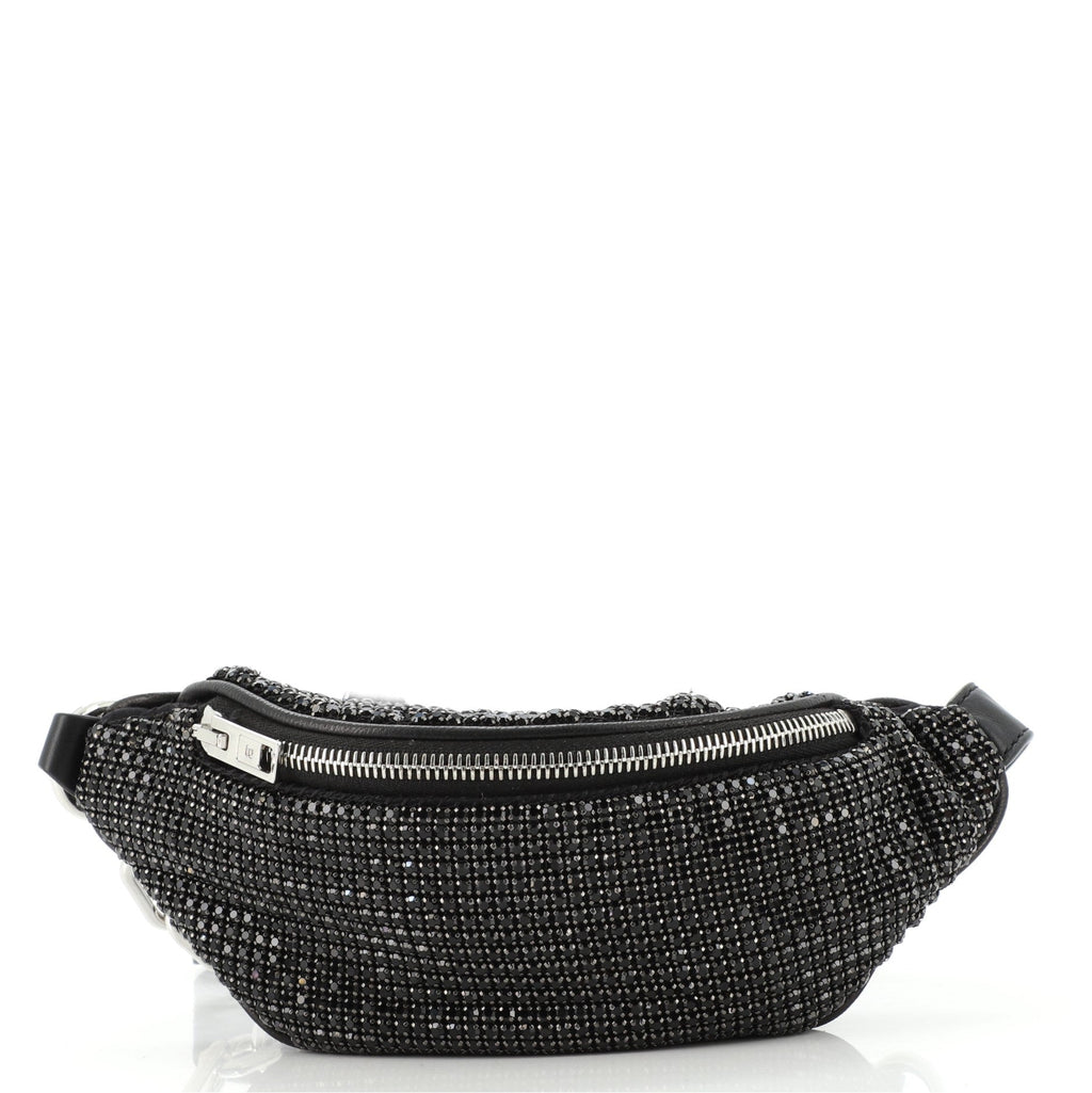 Attica Waist Bag Leather and Crystals Mini