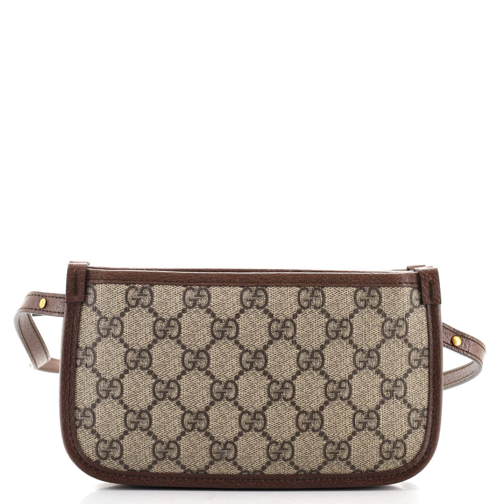 Ophidia Triple Flat Crossbody Bag GG Coated Canvas Mini