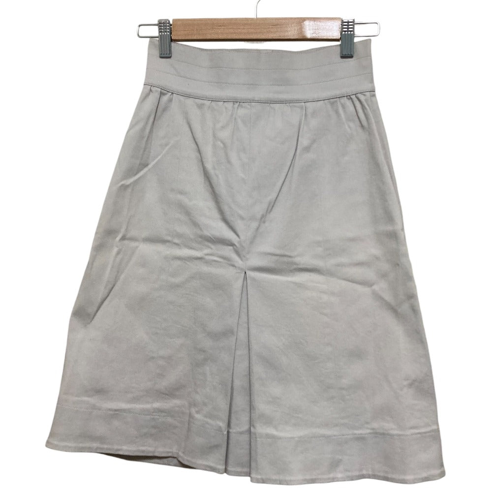 Fendi Front Button Wool Skirt