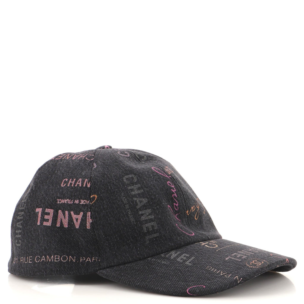 Denim Mood Baseball Cap Logo Printed Denim XXL