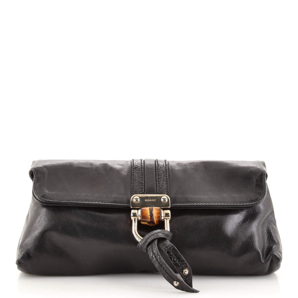 Croisette Clutch Leather