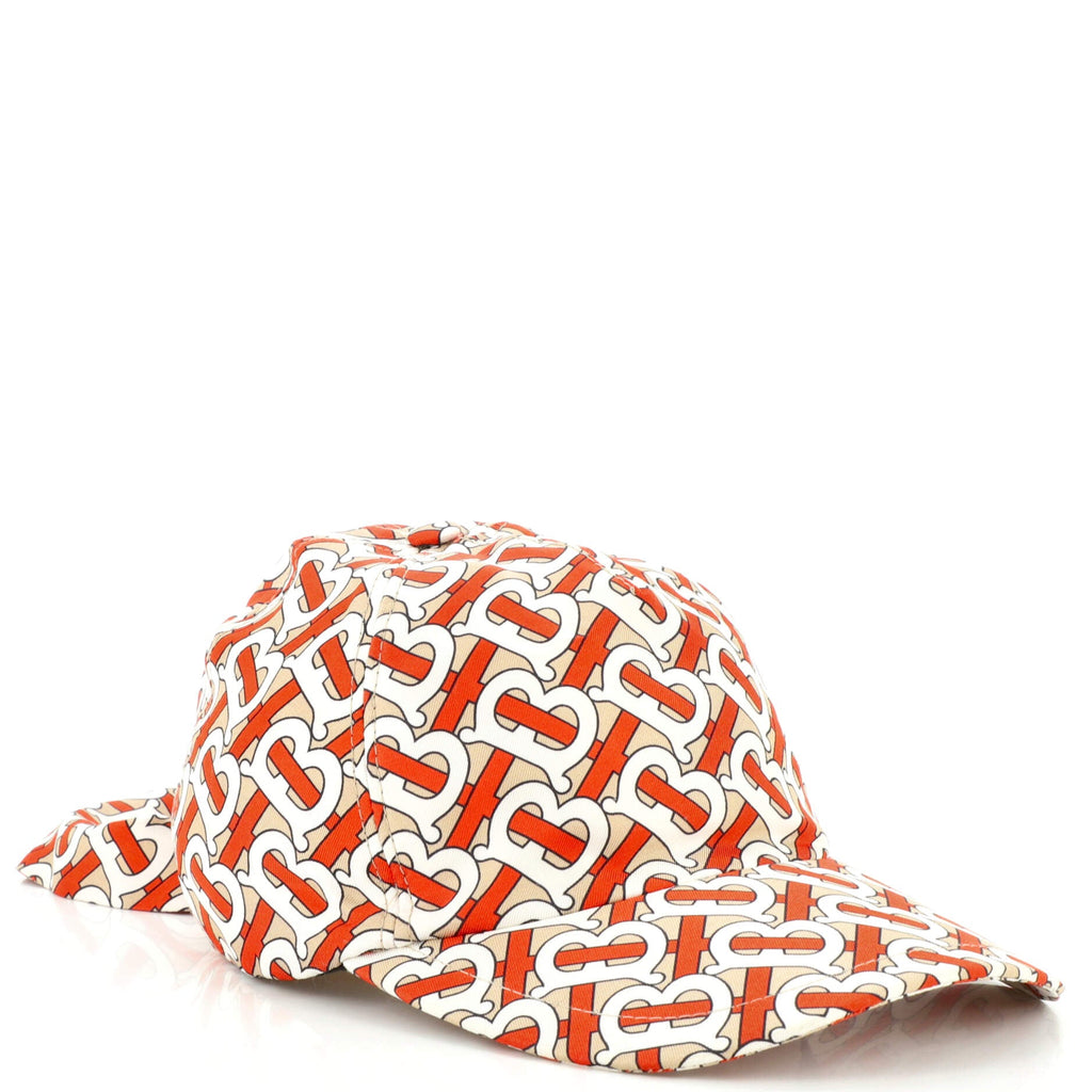 Self-Tie Baseball Cap TB Monogram Silk XXL