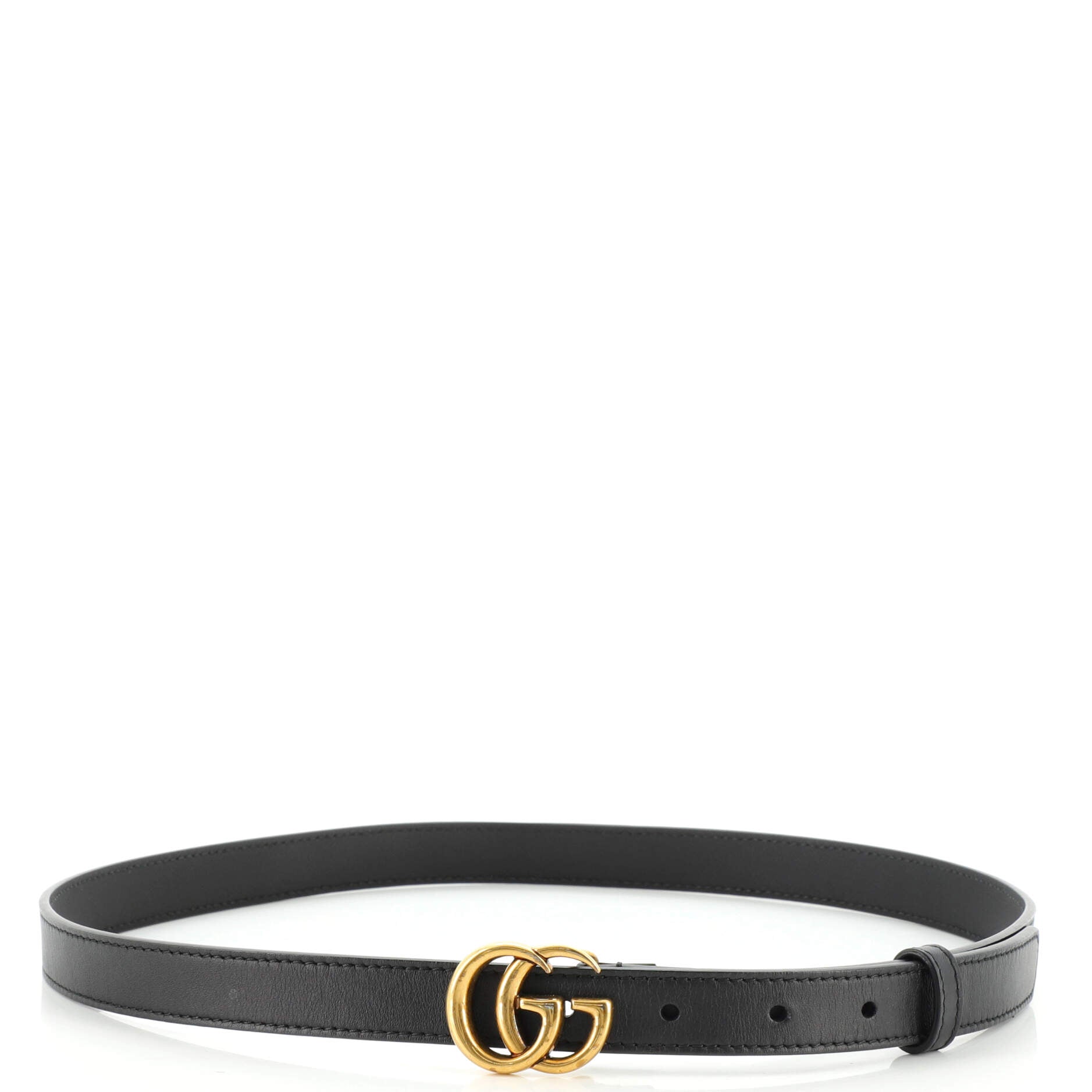 GG Marmont Belt Leather Thin 85