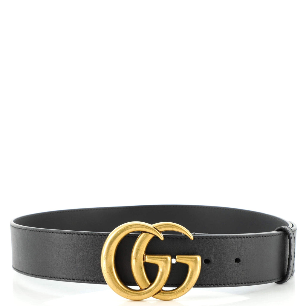 GG Marmont Belt Leather Wide 80
