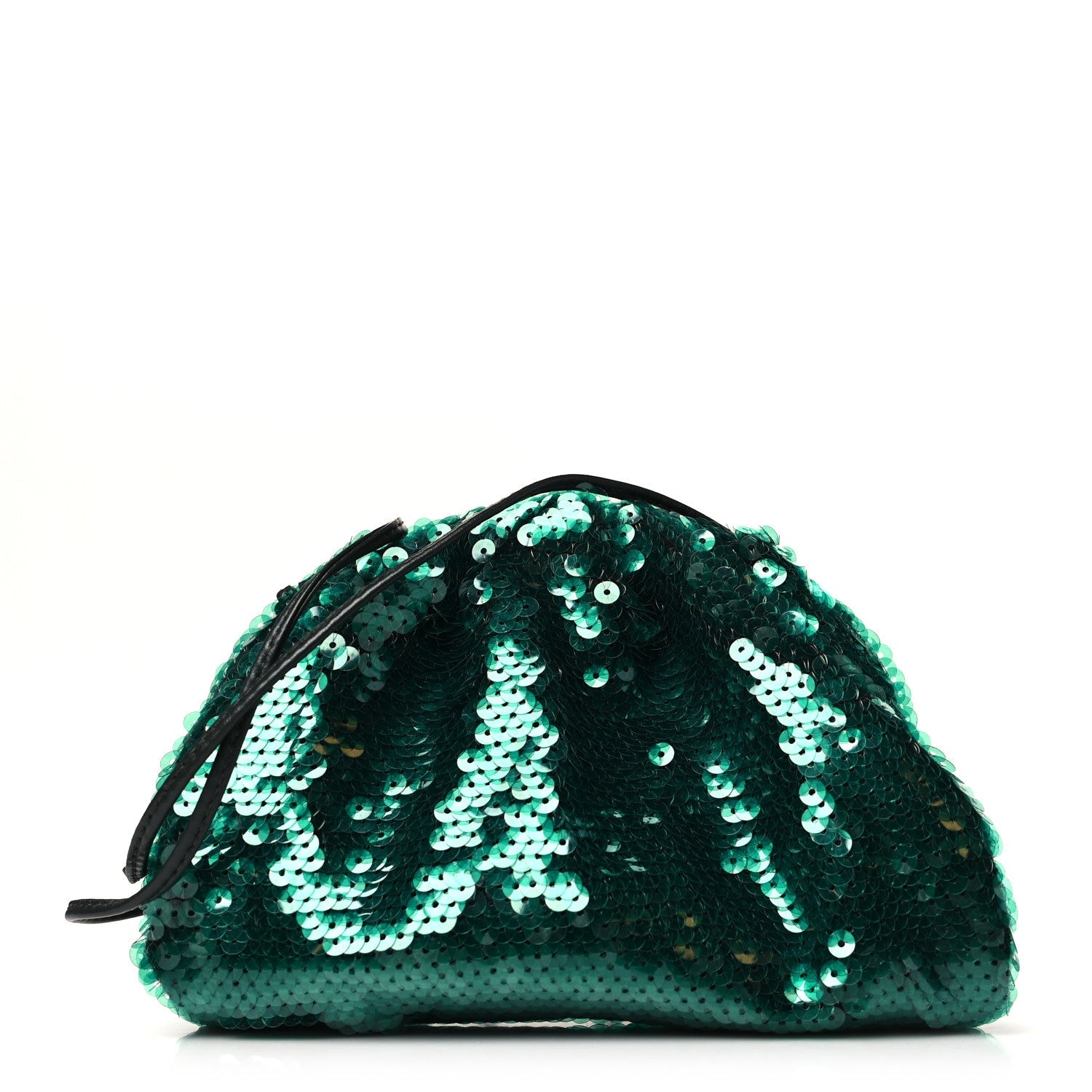 Sequin The Mini Pouch Green