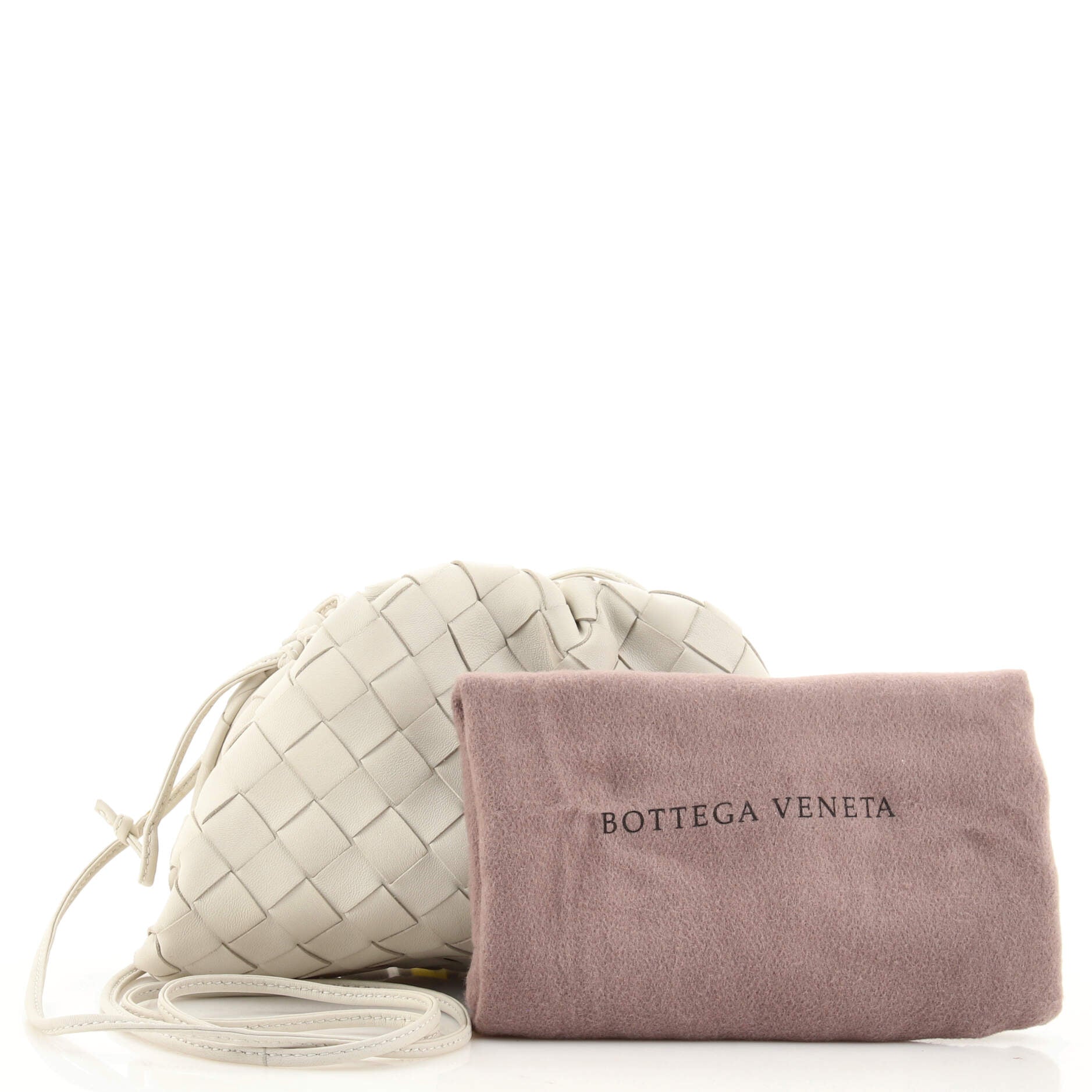 The Pouch Intrecciato Nappa Mini