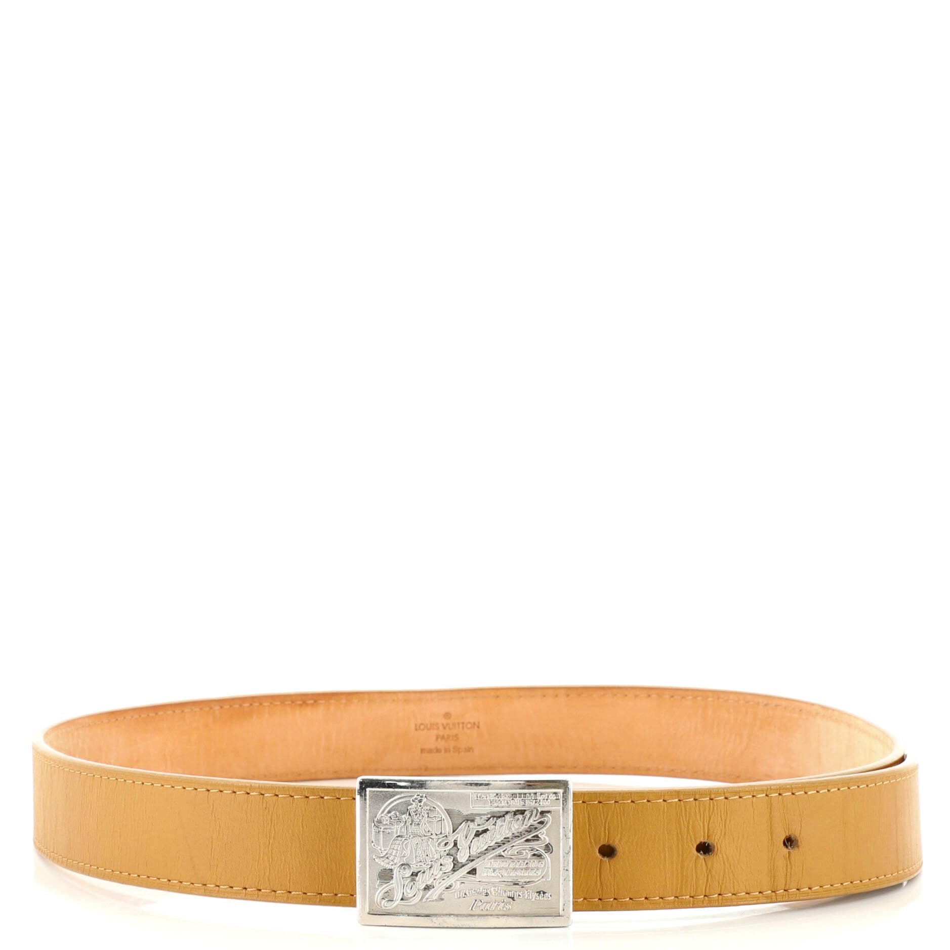 Travelling Requisites Belt Leather Medium 85