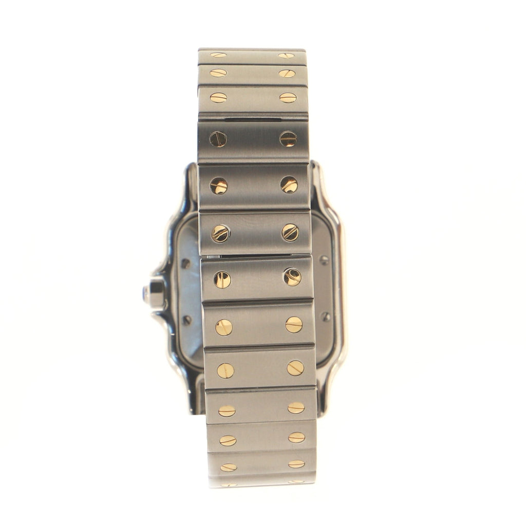 Santos de Cartier Galbee Automatic Watch Stainless Steel and Yellow Gold 29