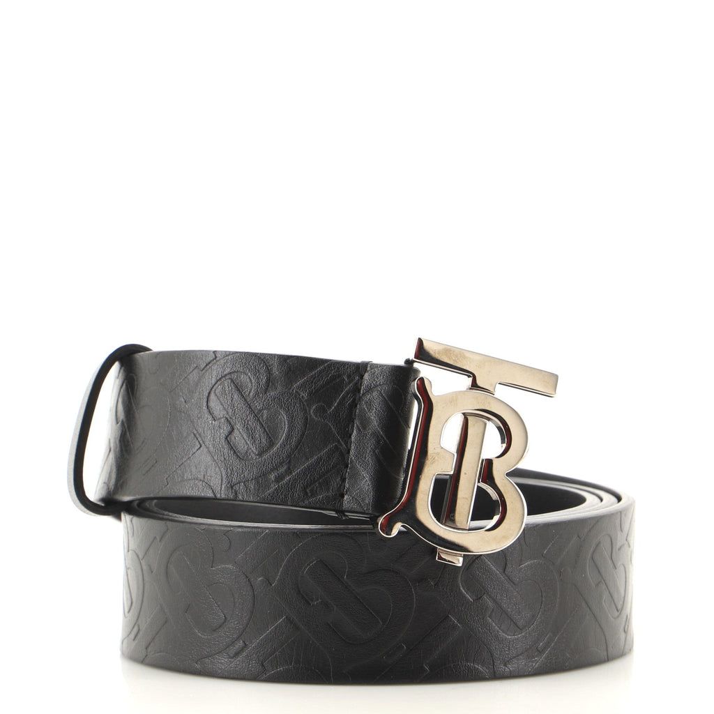 TB Belt Embossed Leather Wide 95