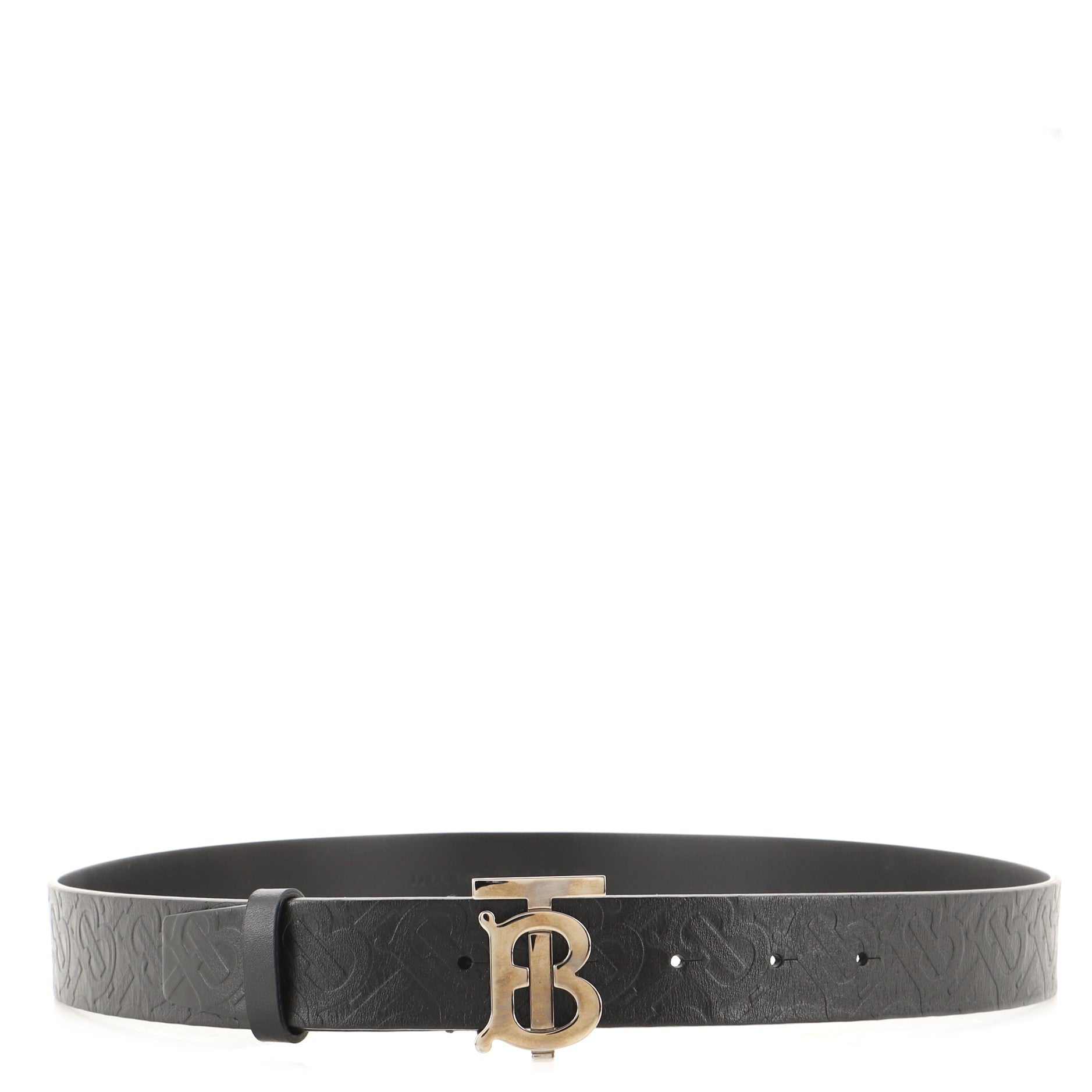 TB Belt Embossed Leather Wide 95