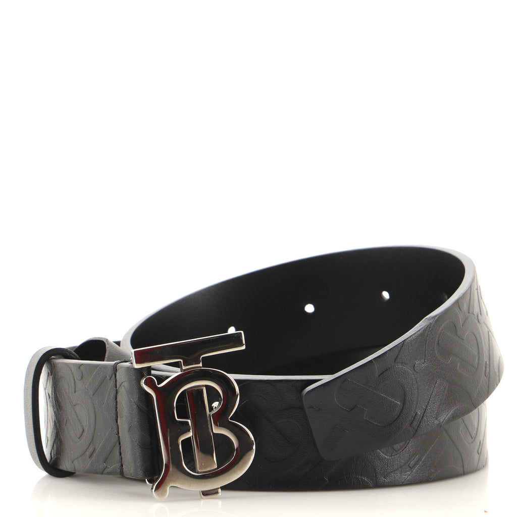 TB Belt Embossed Leather Wide 95