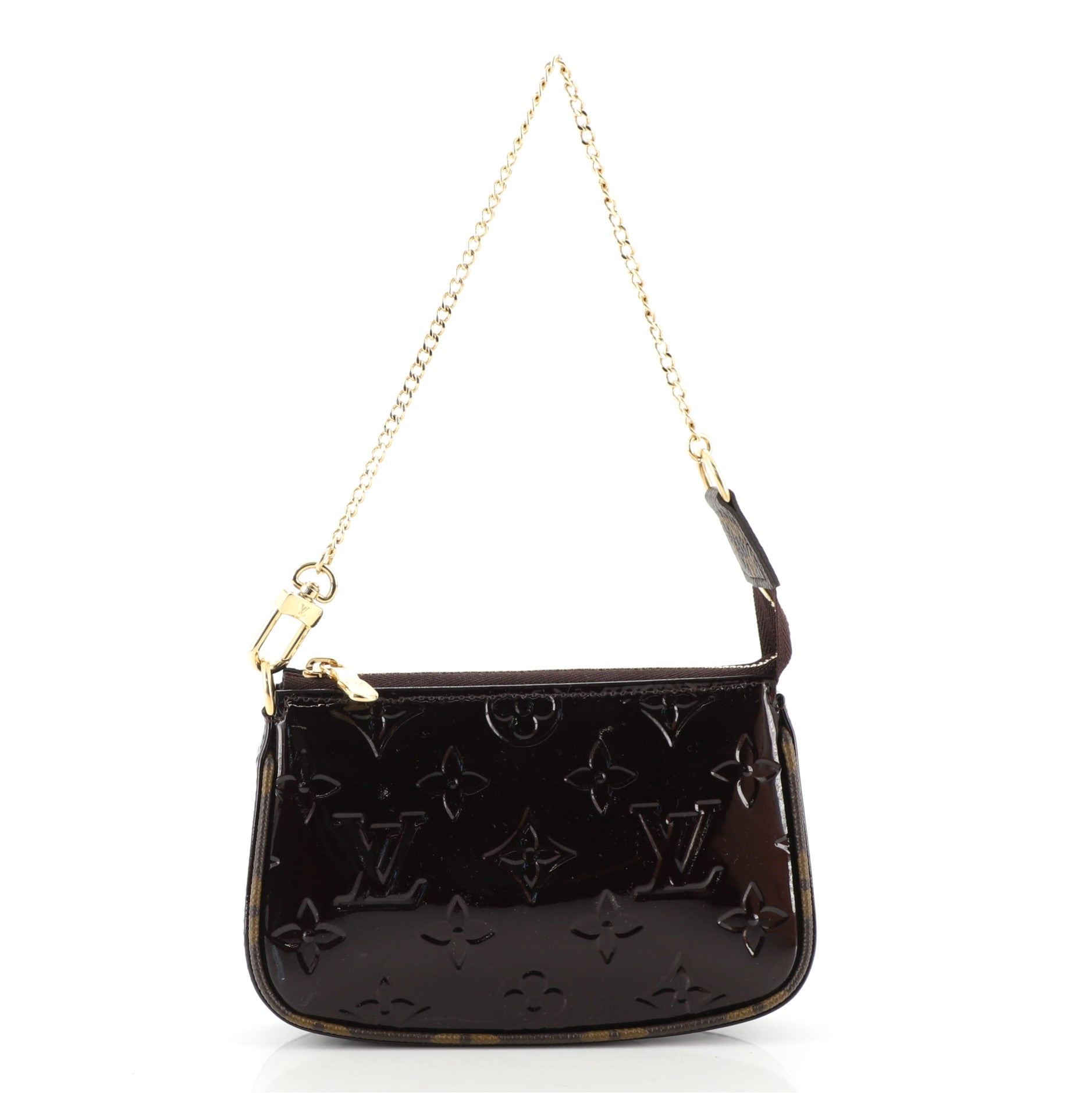 Pochette Accessoires Monogram Vernis with Monogram Canvas Mini