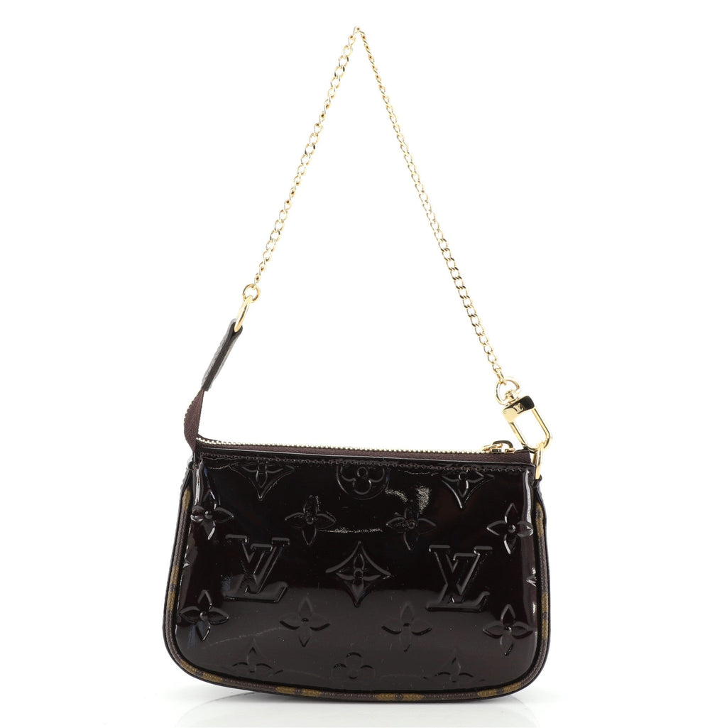 Pochette Accessoires Monogram Vernis with Monogram Canvas Mini