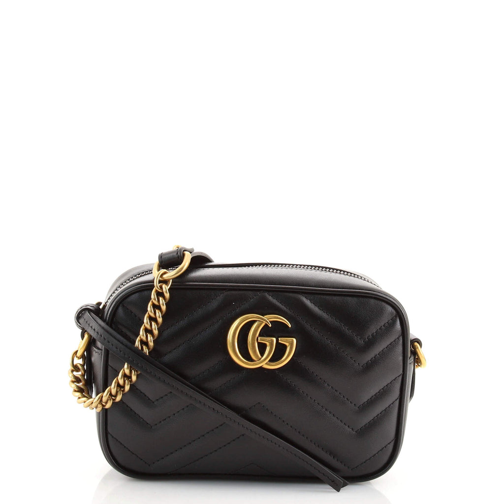 GG Marmont Shoulder Bag Matelasse Leather Mini