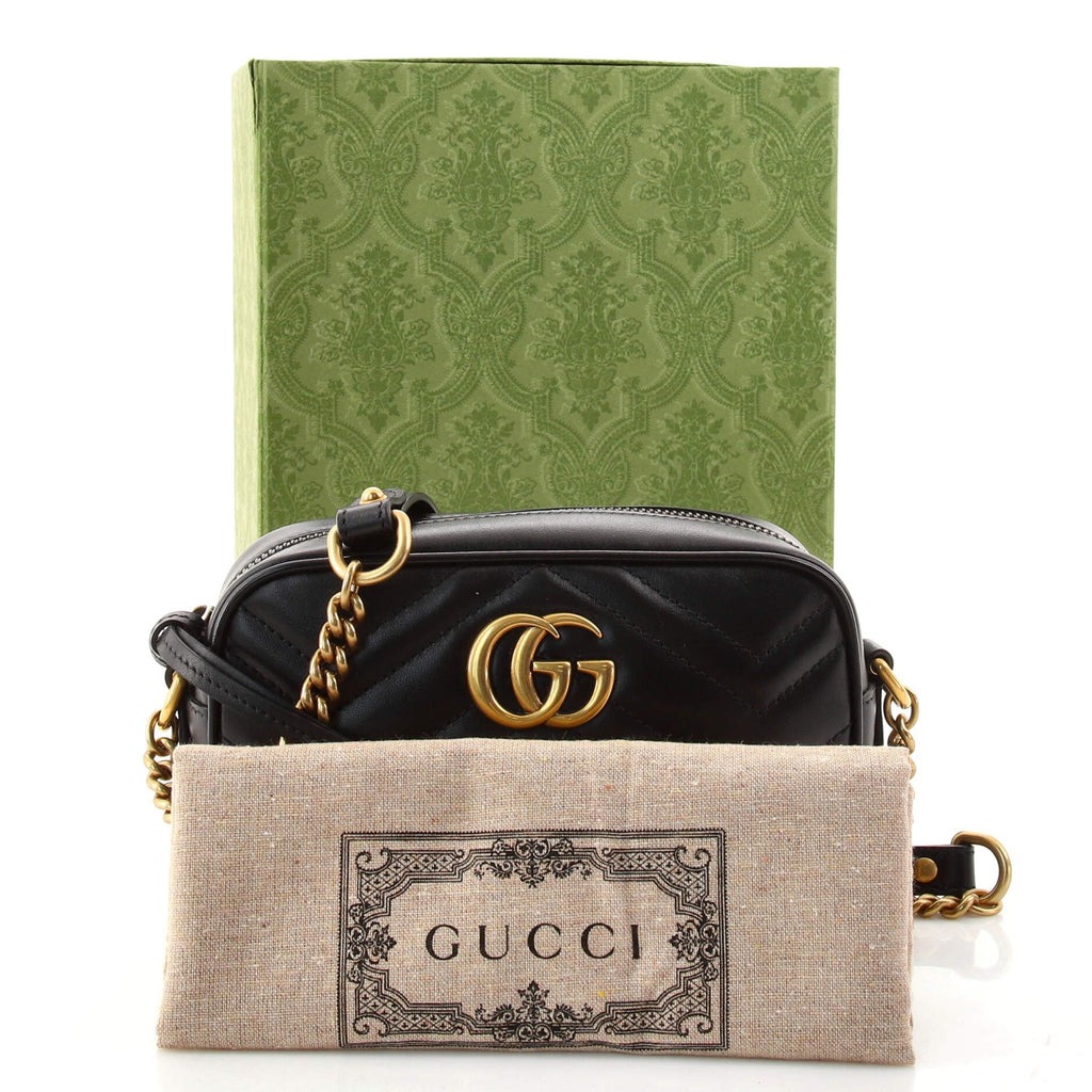 GG Marmont Shoulder Bag Matelasse Leather Mini
